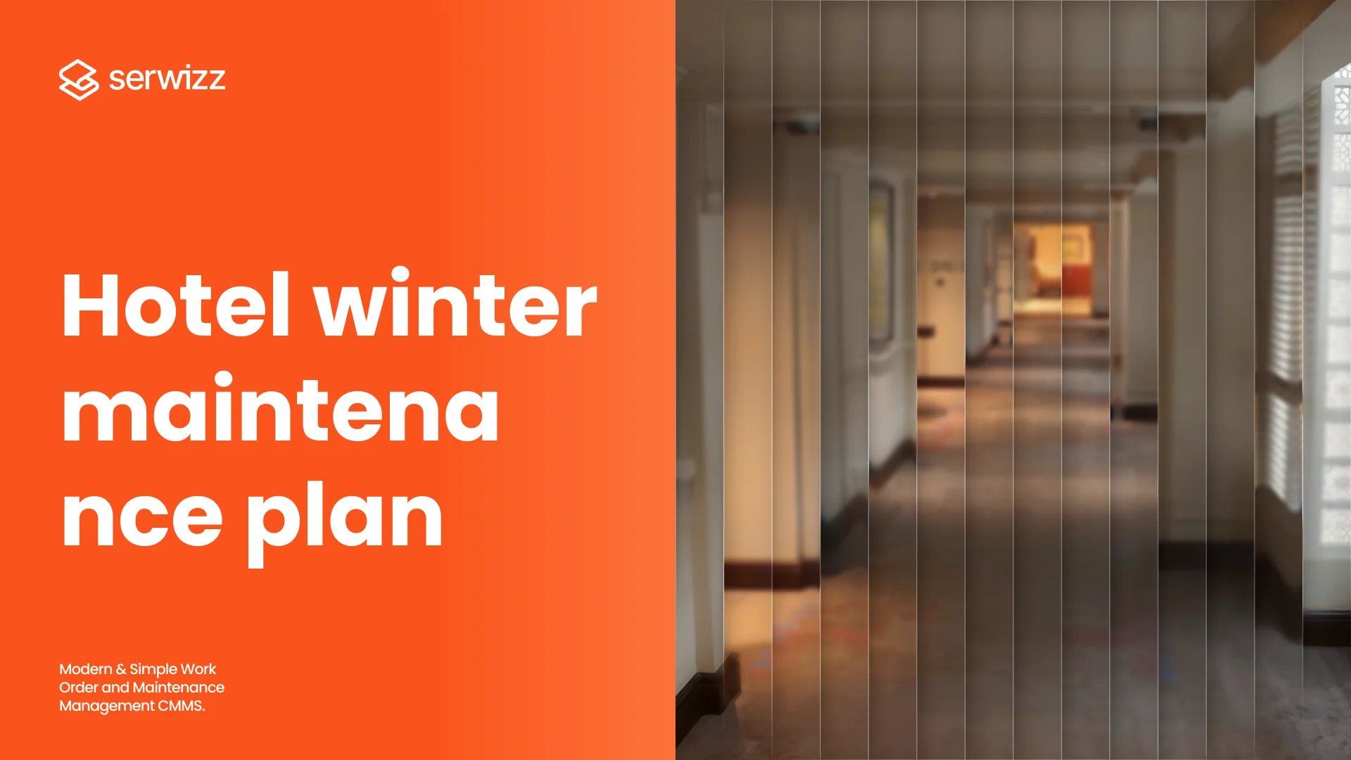 Hotel winter maintenance plan and work order