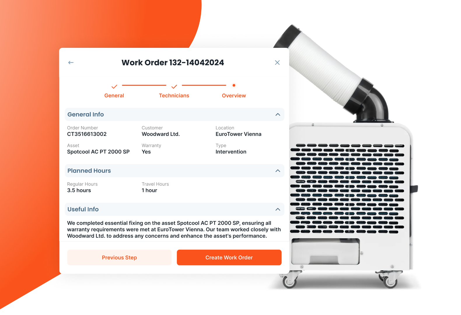 Work Order Management for HVAC Maintenance